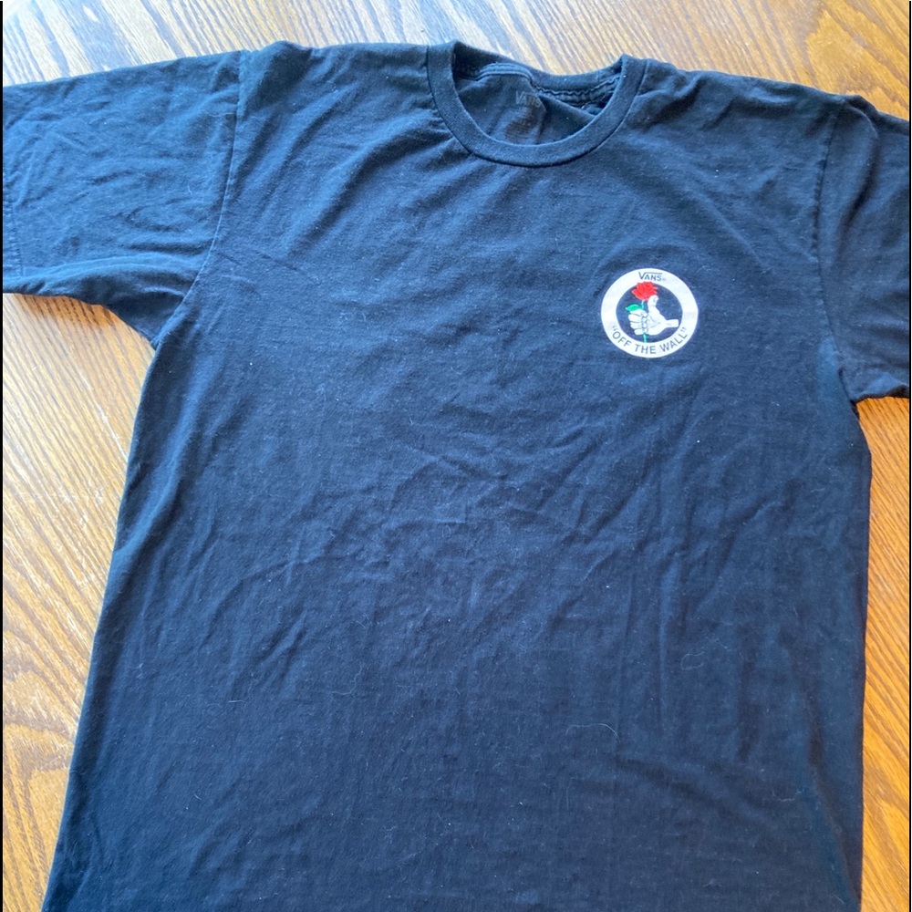 VTG Vans off the wall rise thumbs up tshirt L